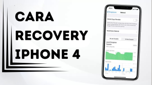 Cara Recovery iPhone Empat