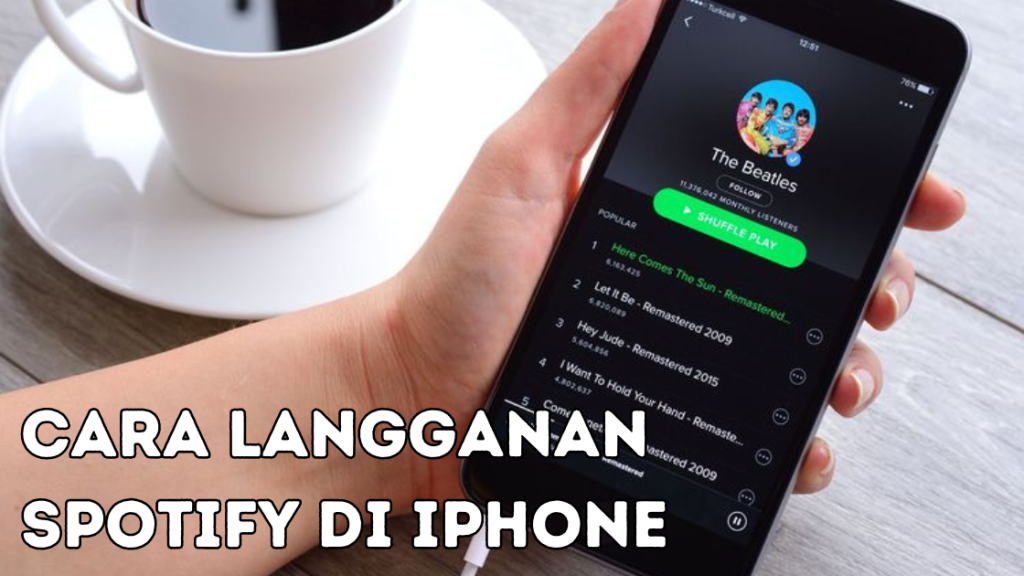 Cara Langganan Spotify di iPhone