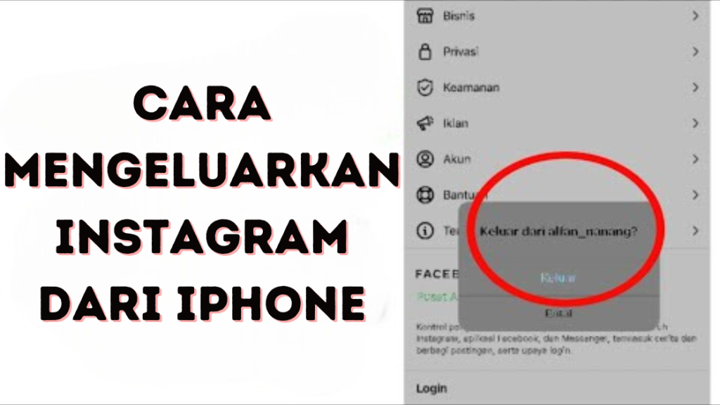 Cara Mengeluarkan Instagram dari iPhone