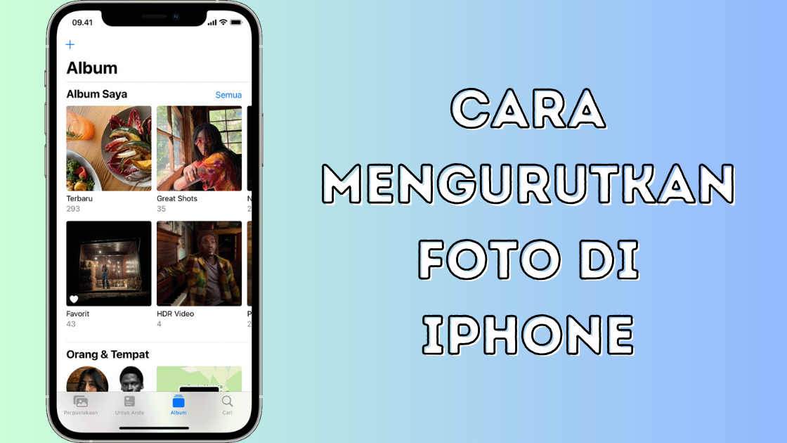 Cara Mengurutkan Foto di iPhone