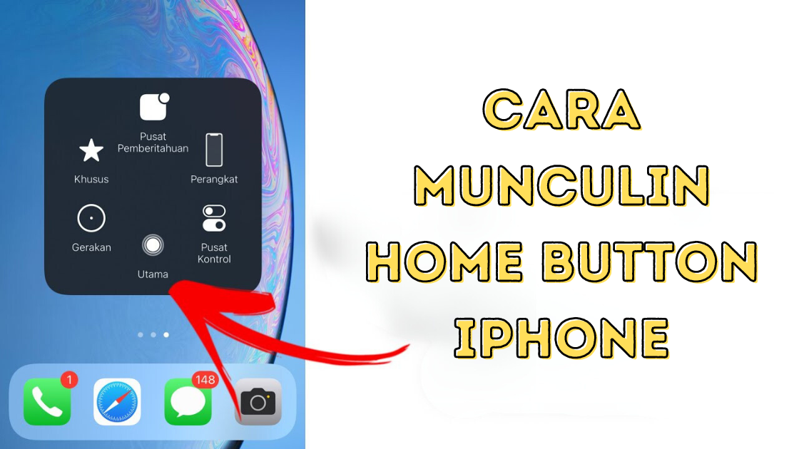 Cara Munculin Home Button iPhone