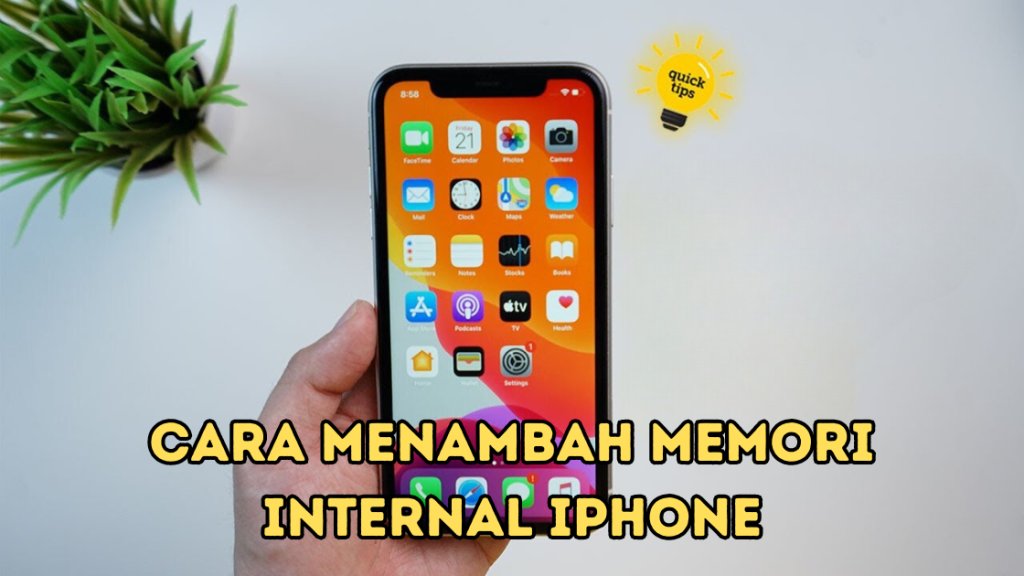 Cara Menambah Memori Internal iPhone