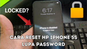 Reset HP iPhone 5s Lupa Password