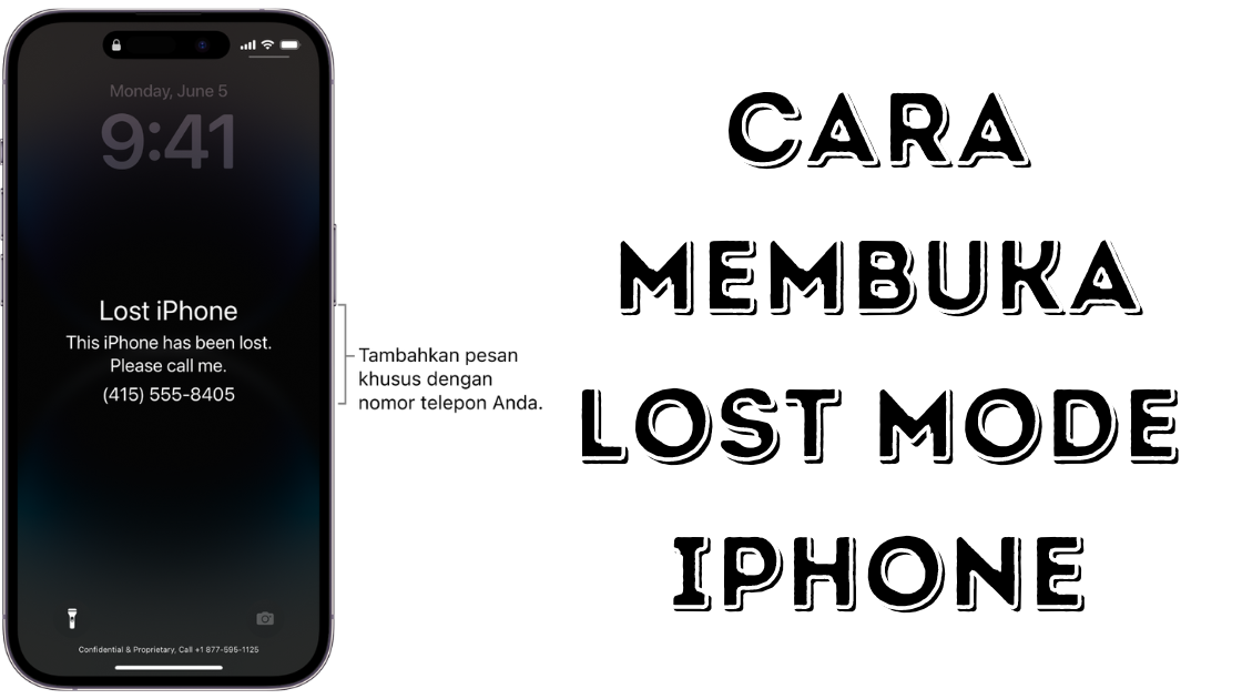 Cara Membuka Lost Mode iPhone