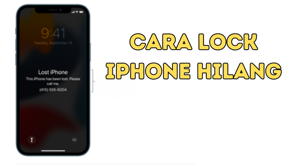 Cara Lock iPhone Hilang