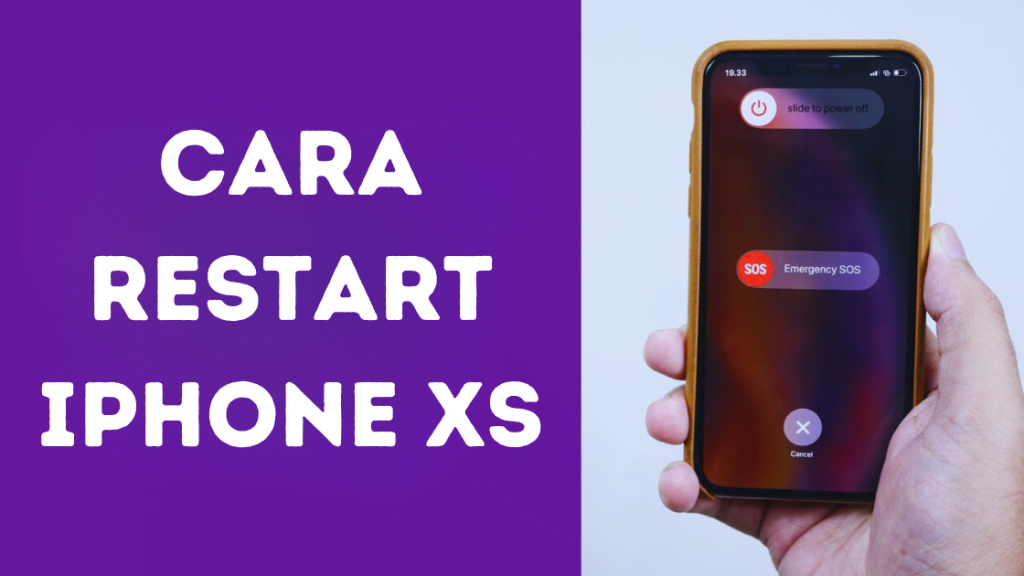 Cara Restart iPhone XS