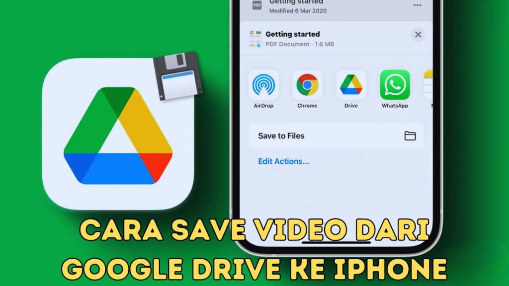 Cara Save Video dari Google Drive