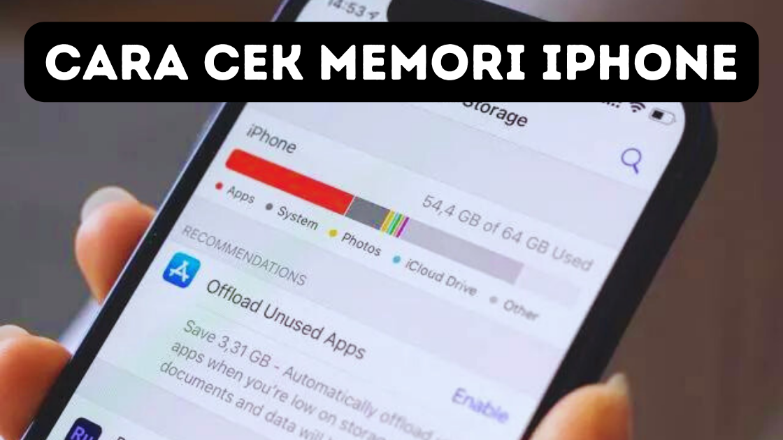 Cara Cek Memori iPhone