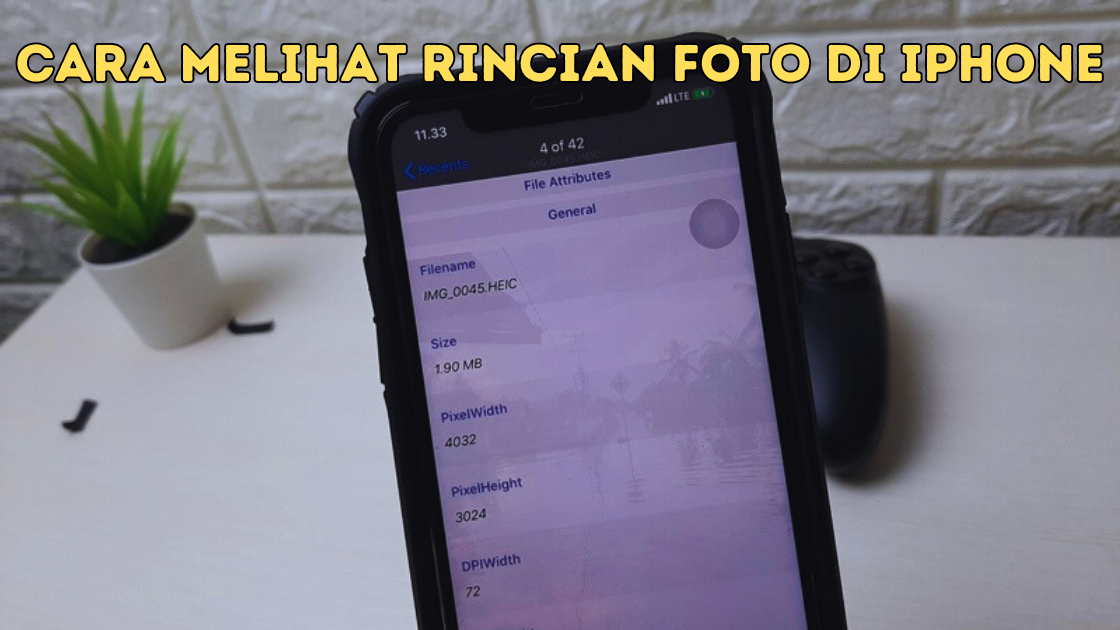 Cara Melihat Rincian Foto di iPhone