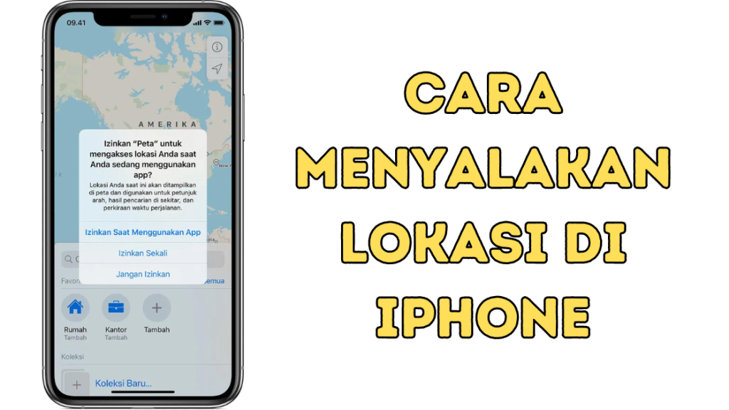 Cara Menyalakan Lokasi di iPhone