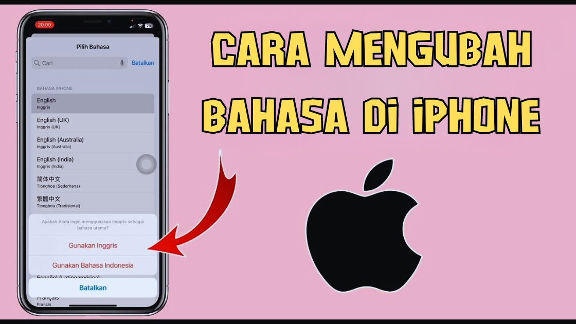 Cara Mengubah Bahasa di iPhone