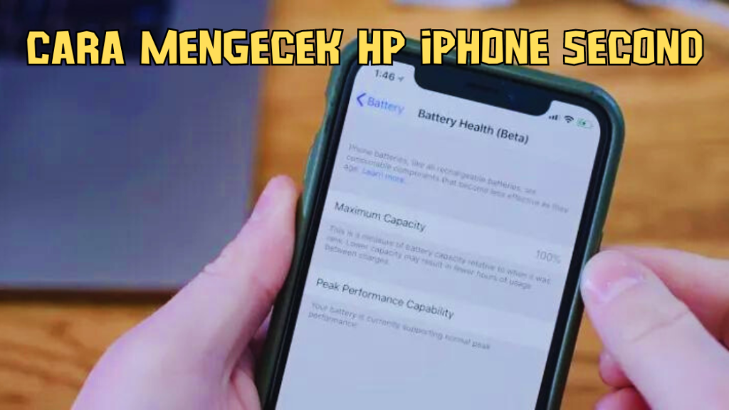 Cara Mengecek HP iPhone Second