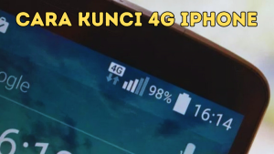 Cara Kunci 4G iPhone