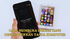 Cara Membuka iPhone yang Dinonaktifkan